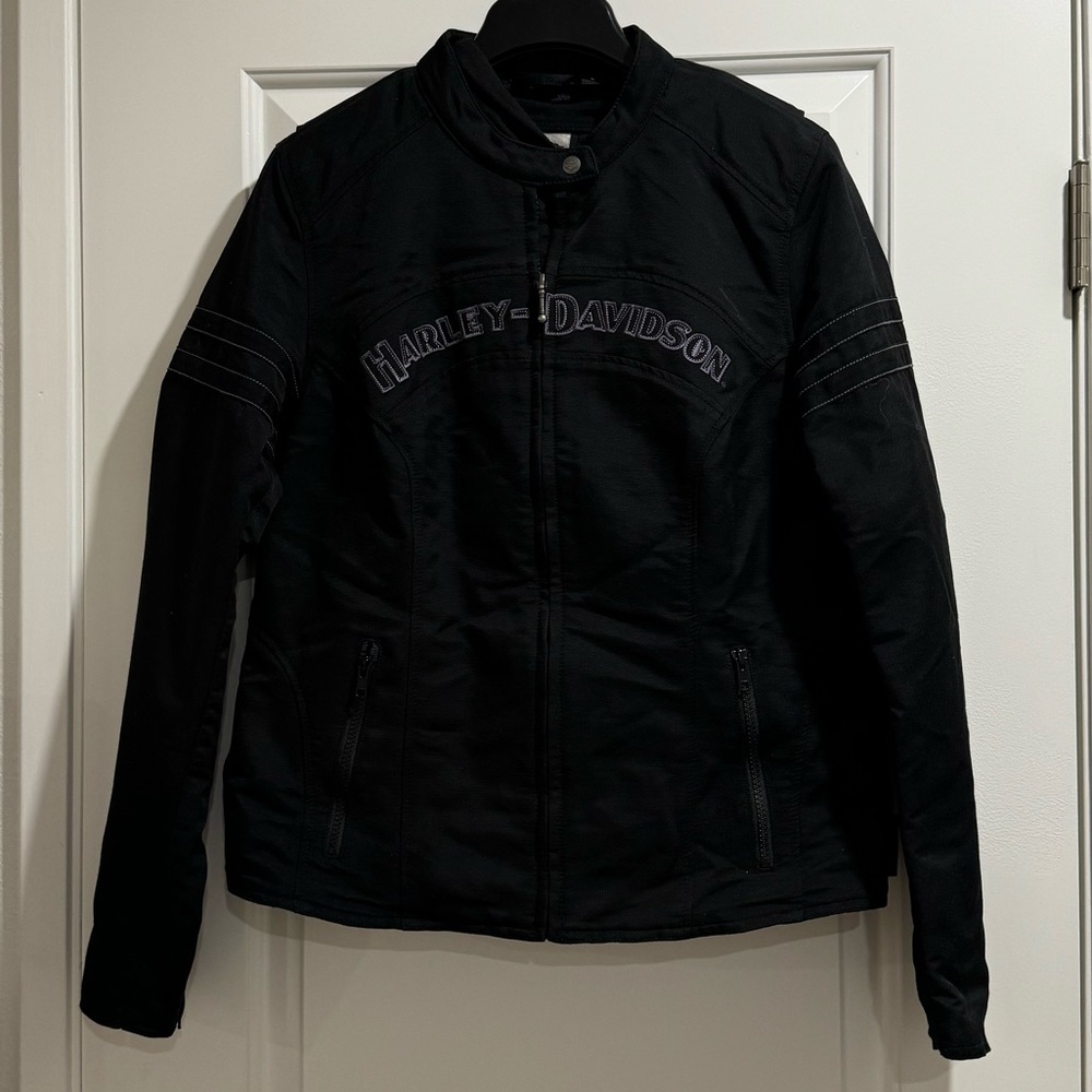 Harley-Davidson Women's Black Bomber Jacket